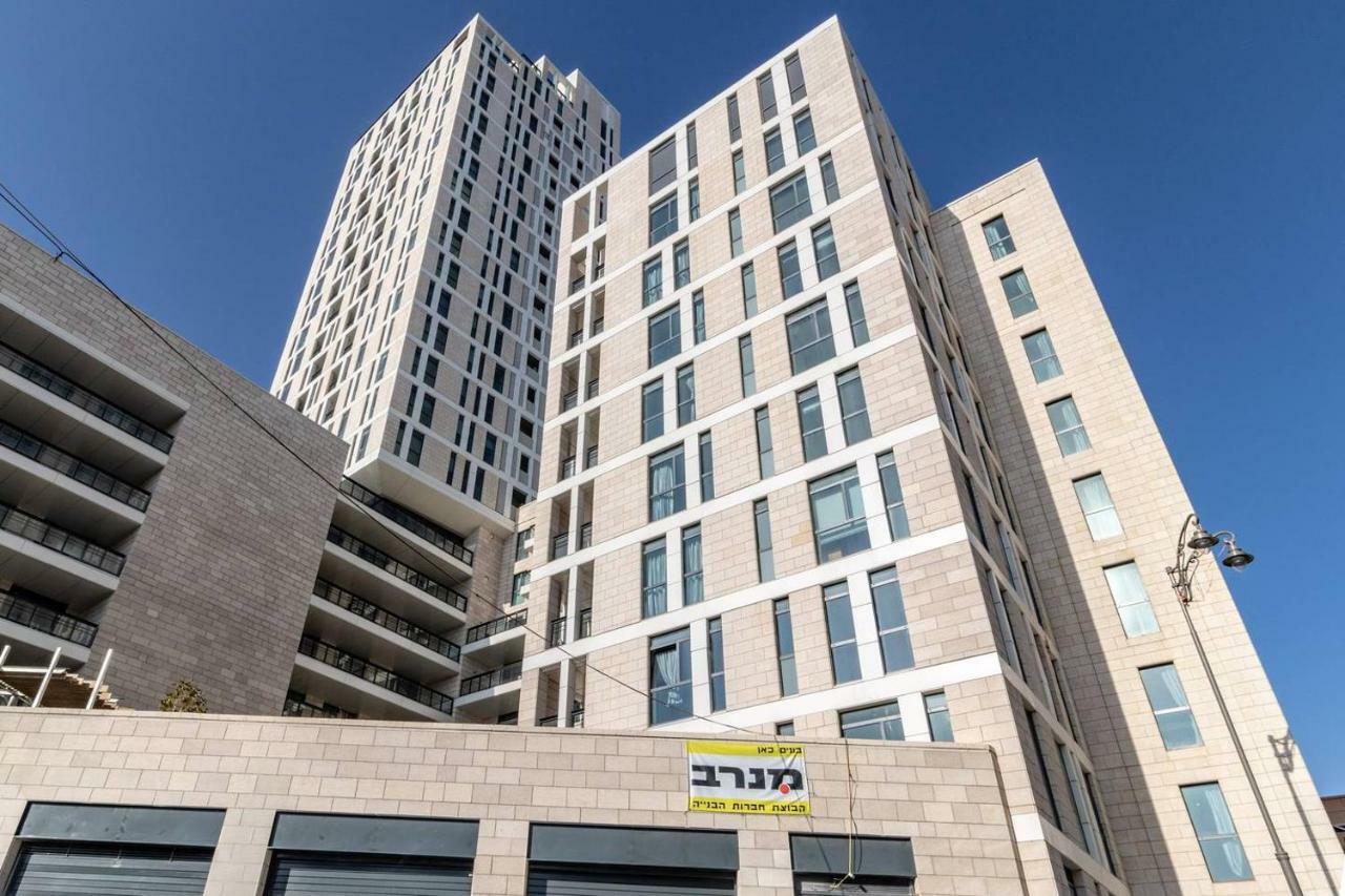 Magical 2Br/Parking With Amazing View, City Center Jeruzalém Exteriér fotografie